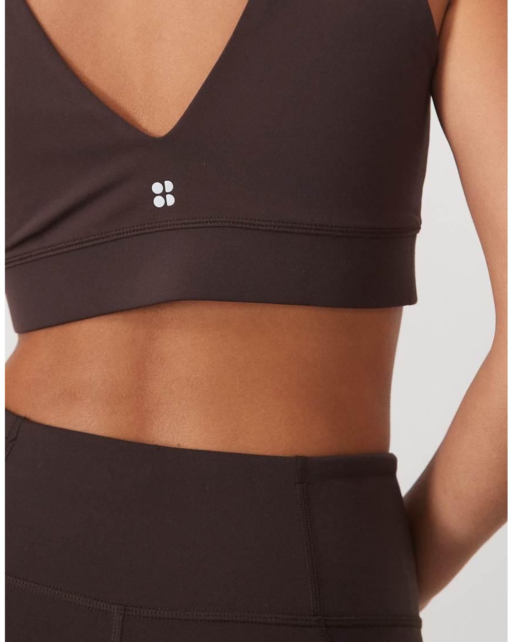 Sweaty Betty Black Ultimate Studio Voop Sports Bra