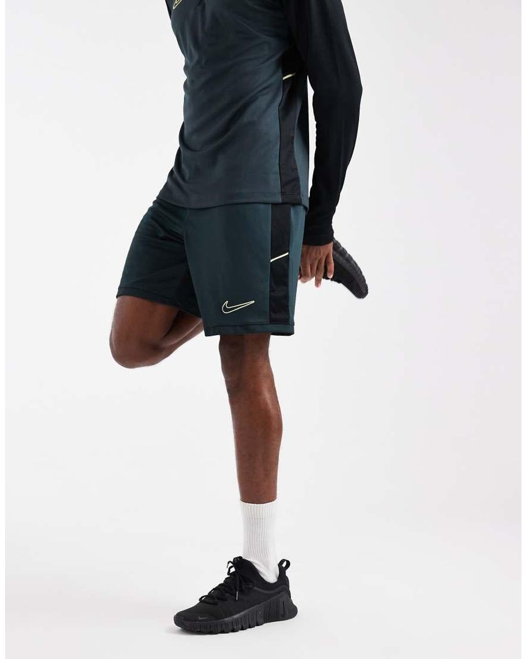 Nike Football Blue Academy 25 Dri-fit Shorts for men