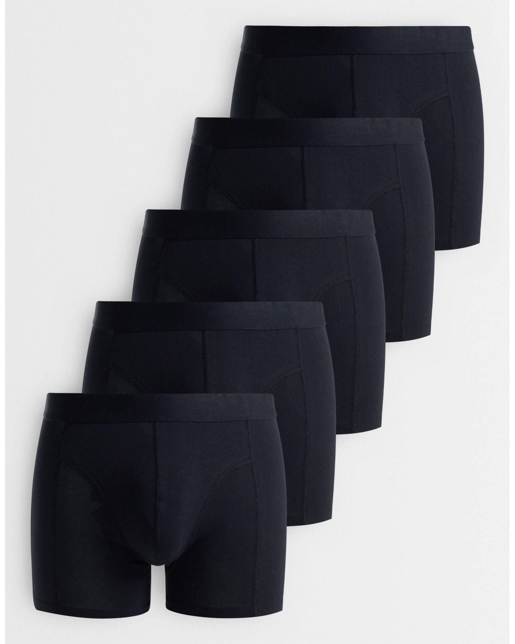 Jack & Jones Blue 5 Pack Trunks for men