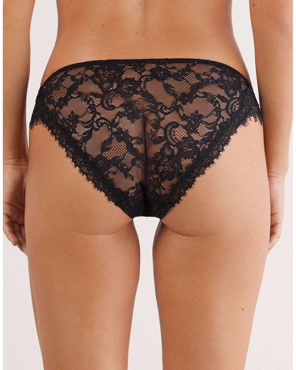 Intimissimi Brown Briefs Glimmer Of Pleasure