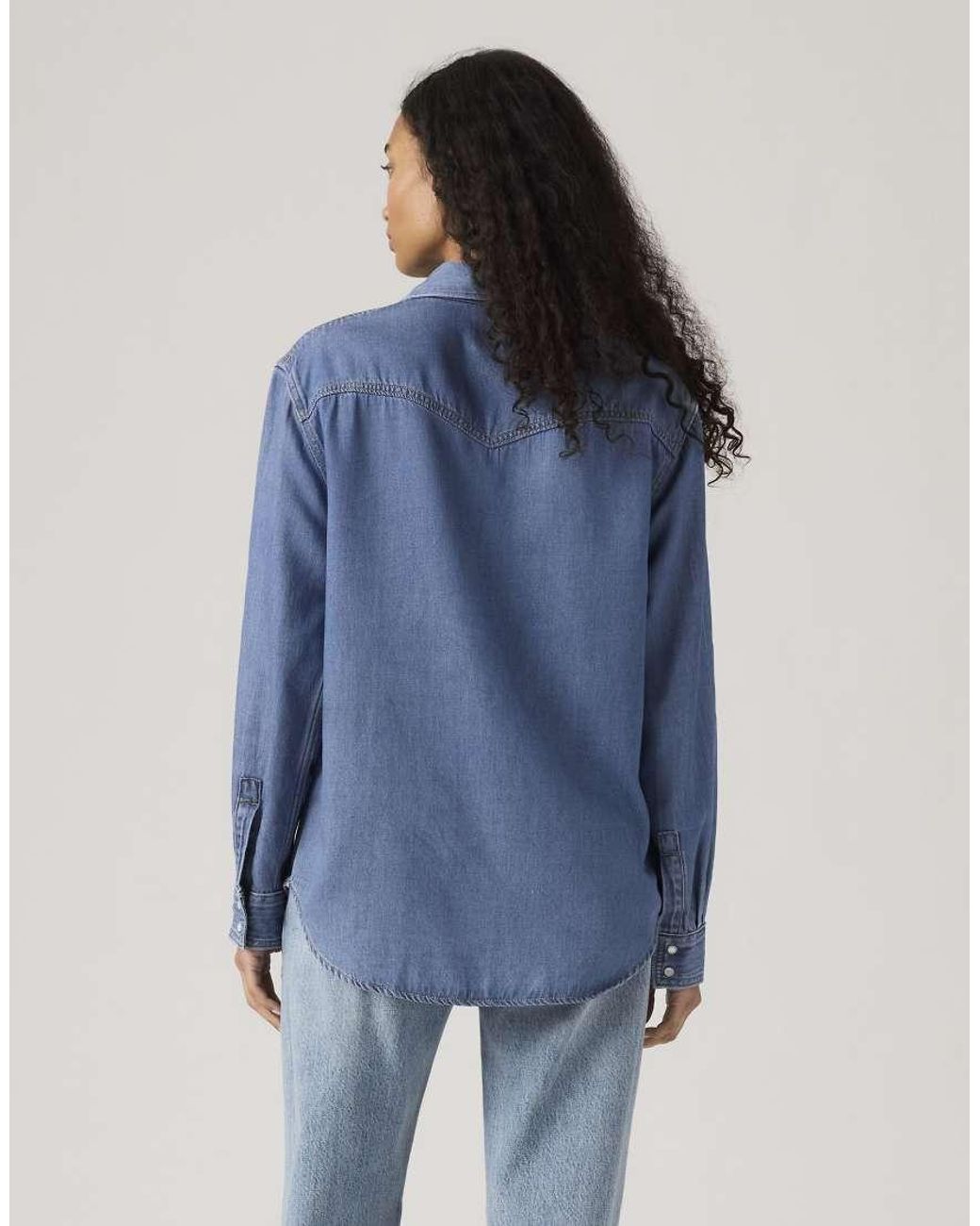 Levi's Blue Teodora Western Shirt