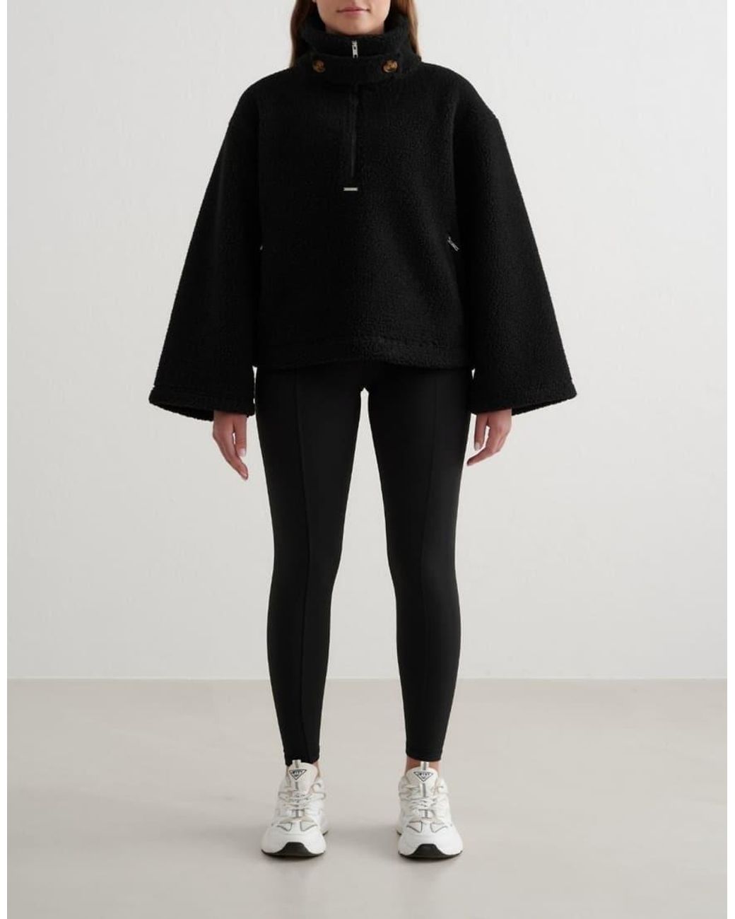 Aim'n Black Pile Anorak