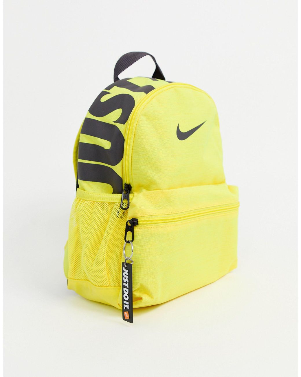 Nike Synthetic Just Do It Mini Backpack in Yellow | Lyst Canada