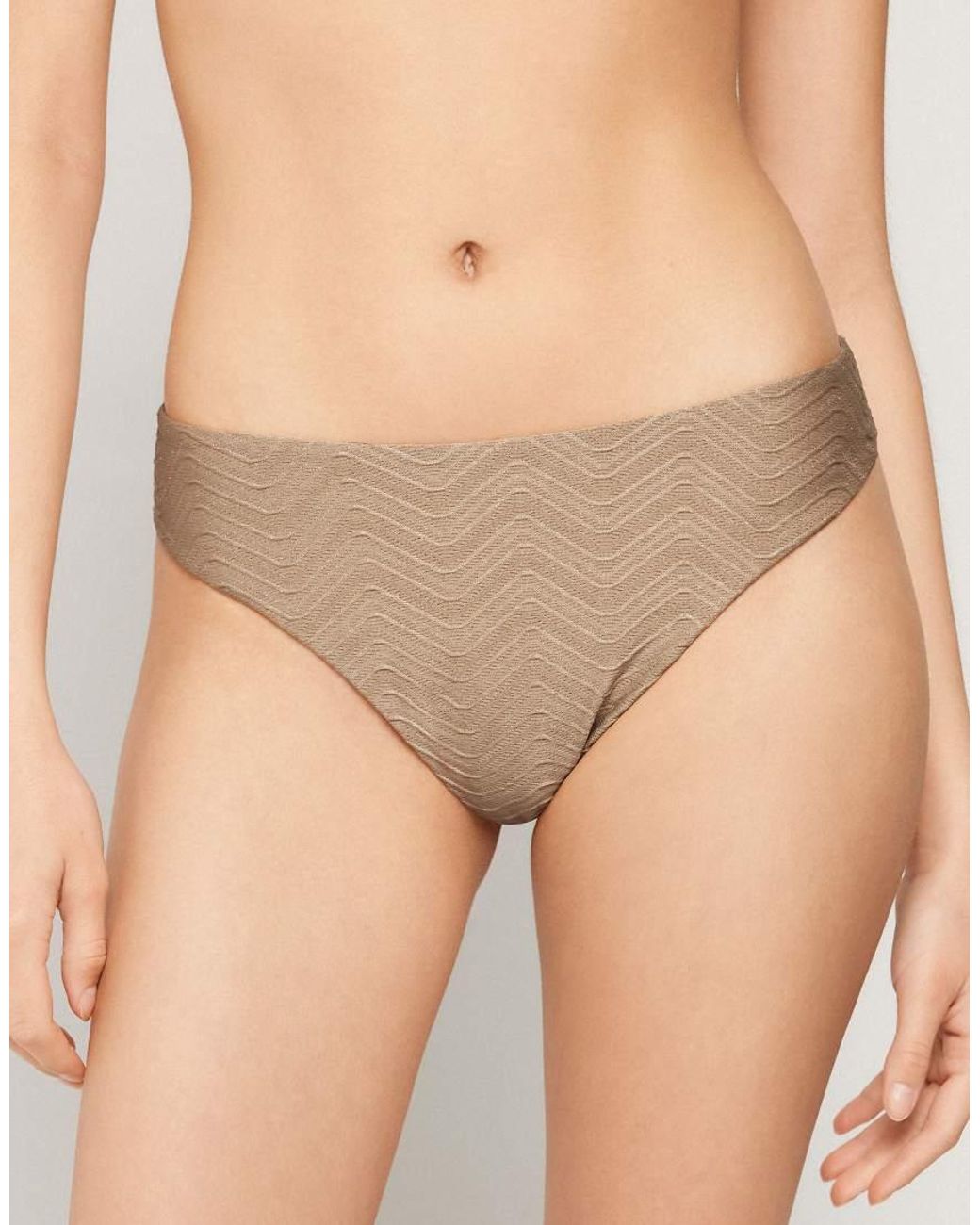 Tezenis Natural Brazillian Sparkling Touch Bikini Bottoms