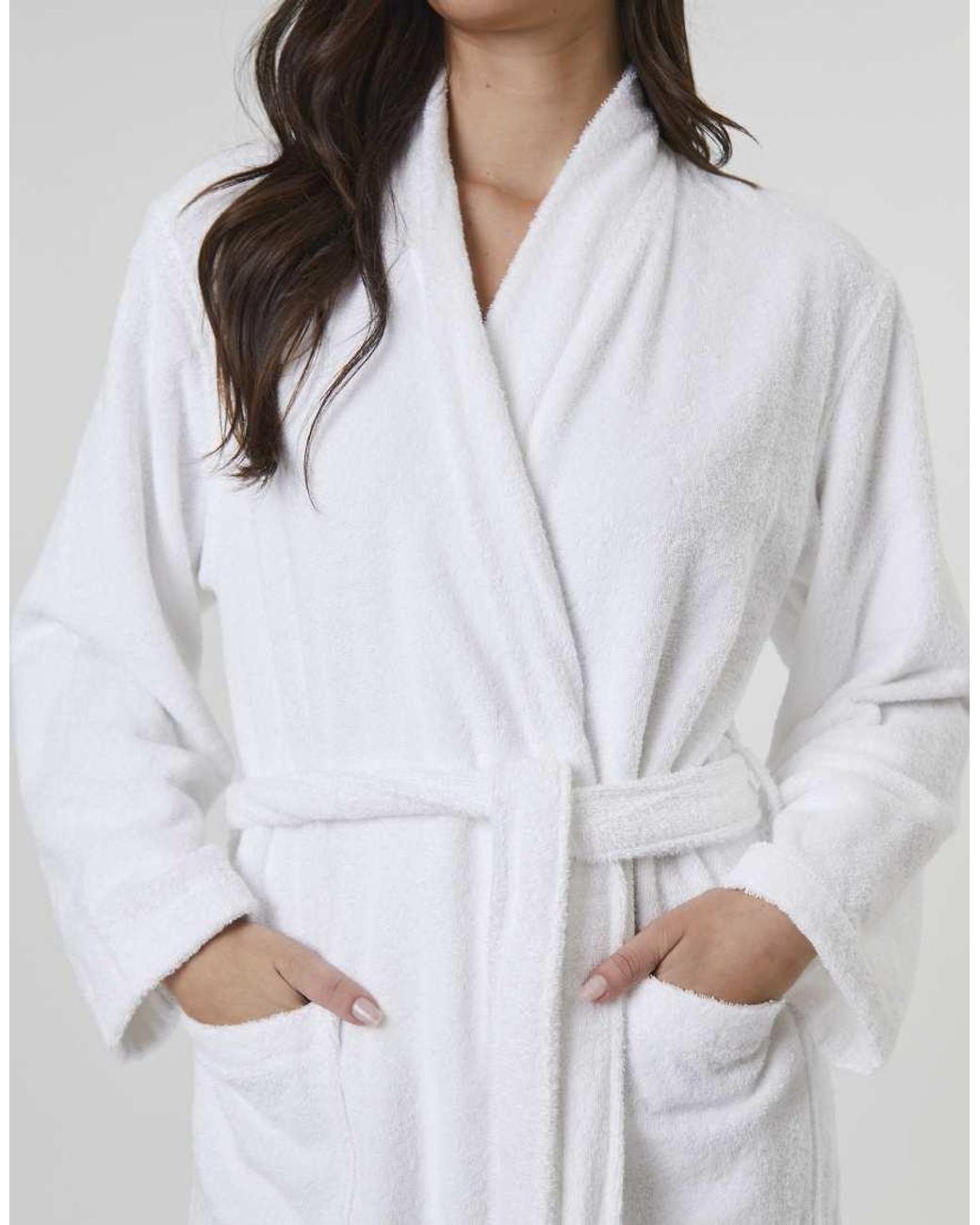 Loungeable Purple Classic Towelling Robe