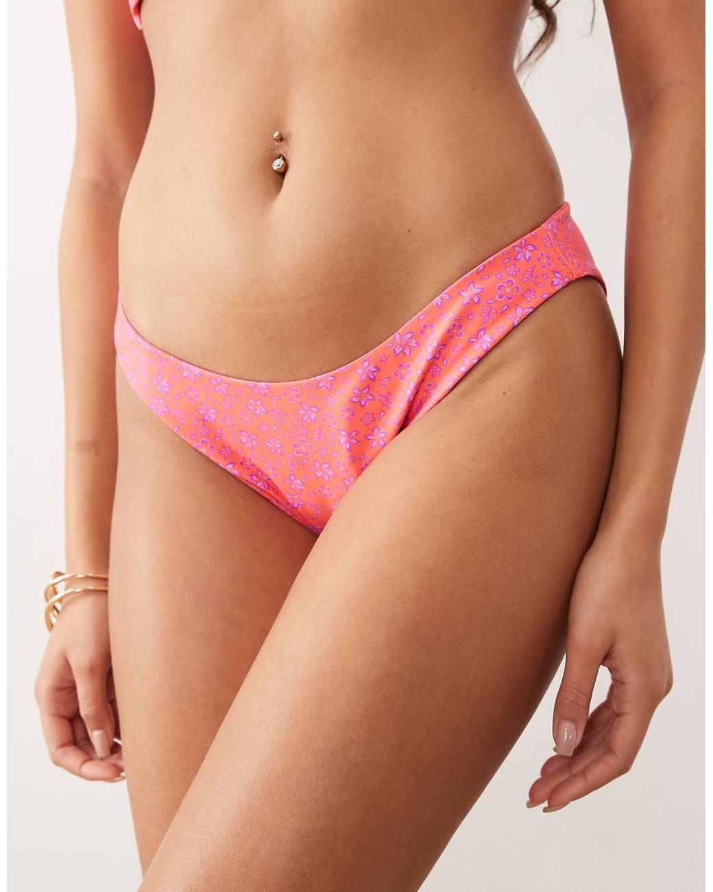 Kulani Kinis Orange Kiss Me Bikini Bottoms