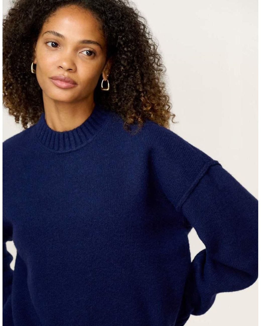 OMNES Blue Clementine Knitted Jumper