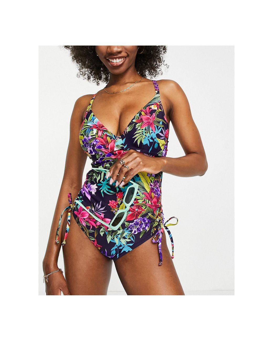 Figleaves Rio Underwired Tummy Control Swimsuit