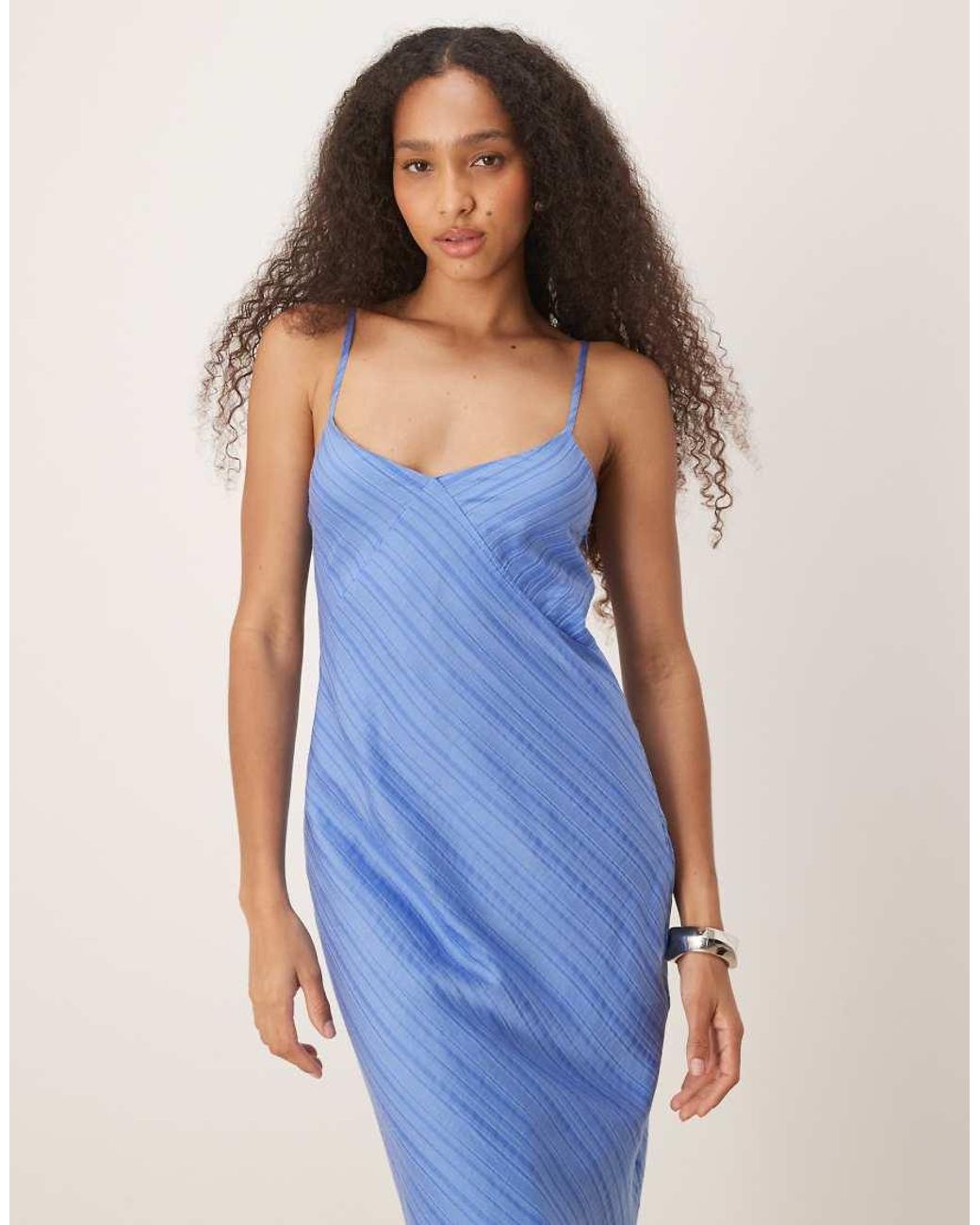 sachin and babi light blue dress ROTATE | sequin-embellished chiffon midi dress main image 0