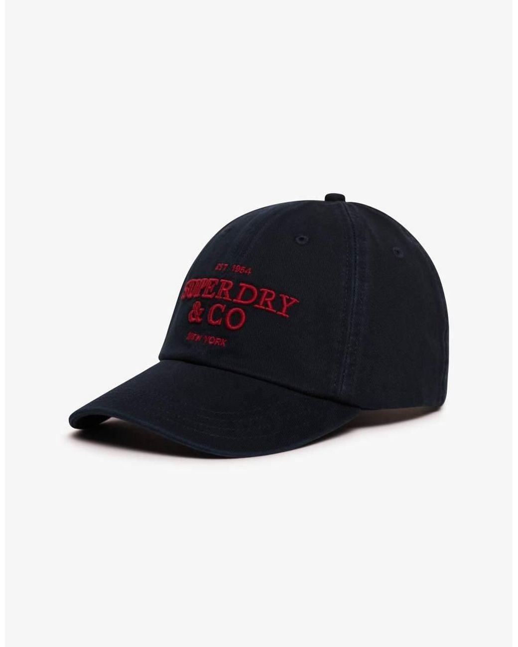 Superdry Blue Company Logo Baseball Cap