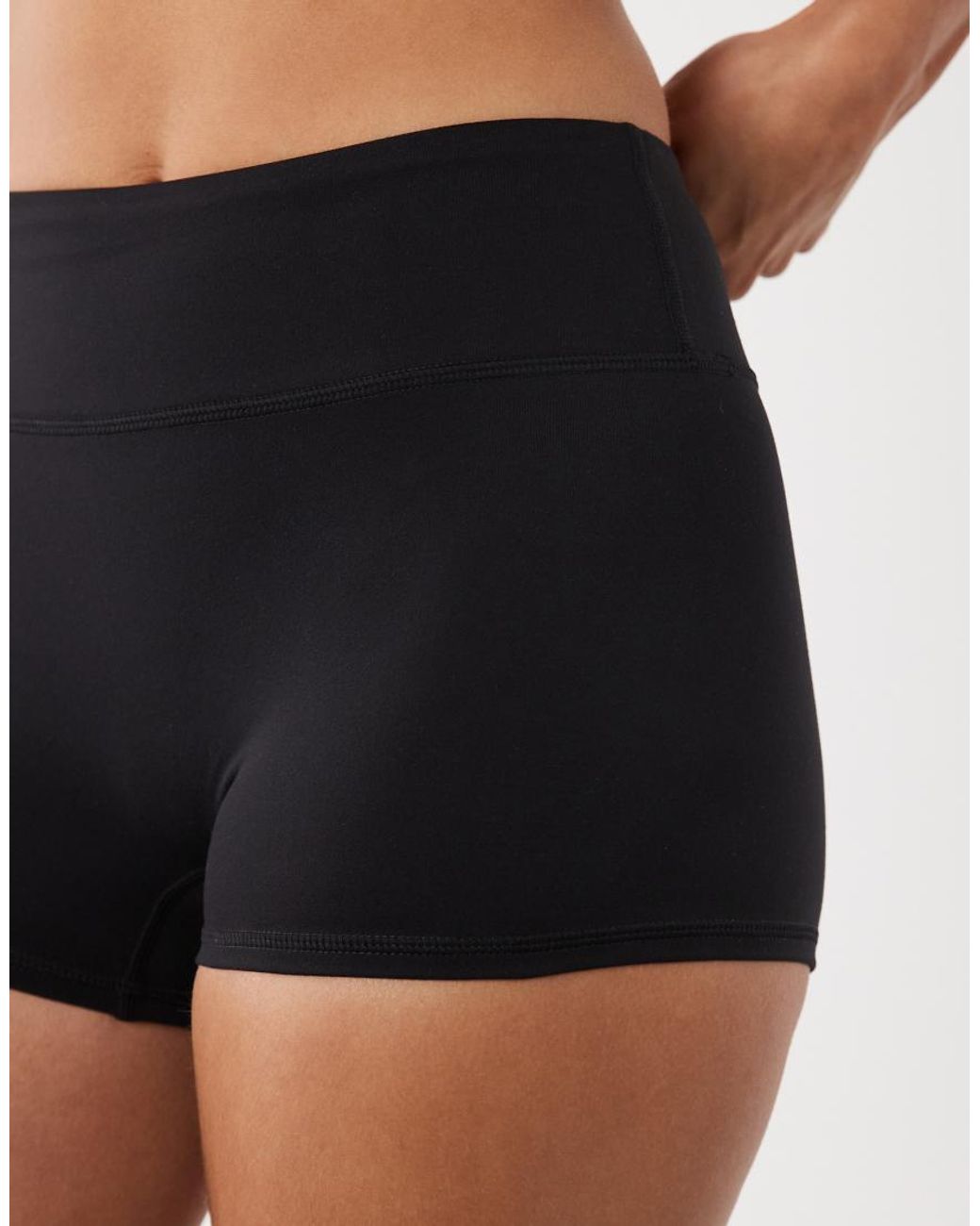 Cotton On Black Active Ultra Soft Micro Short