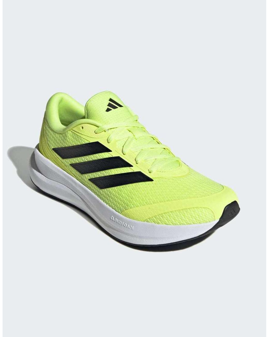 Adidas Originals Gray Run Falcon 6 Cloudfoam Running Trainers for men