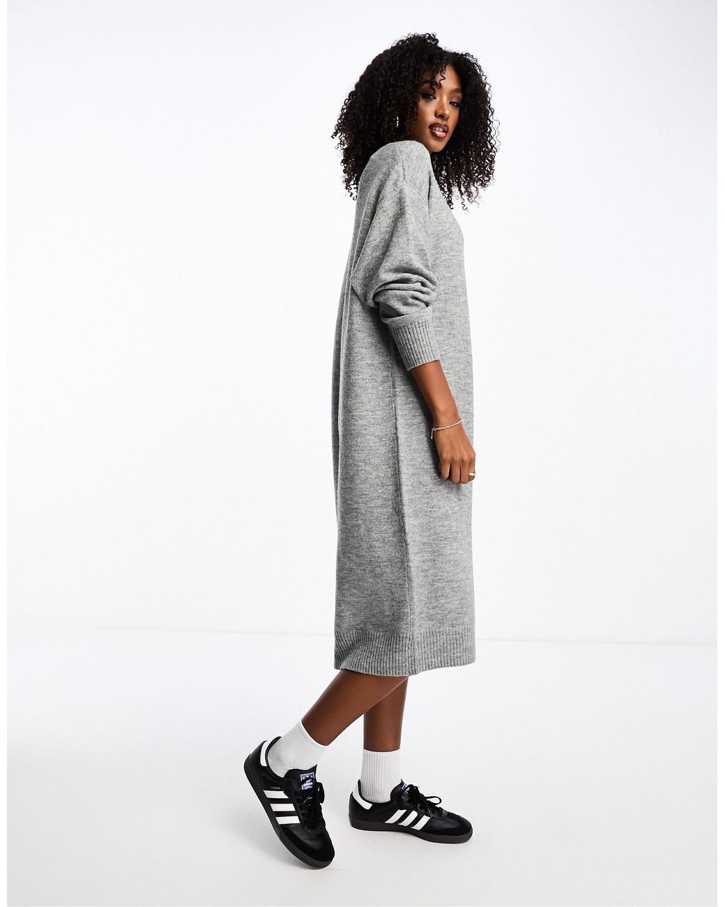 Monki sweatshirt clearance dress