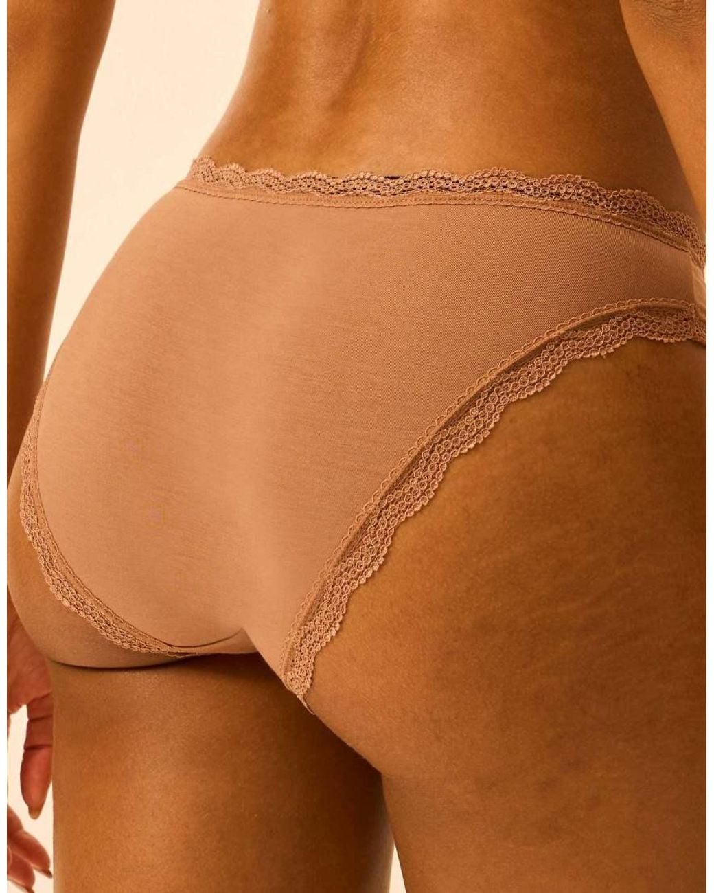 Stripe & Stare Natural Original Knicker Four Pack