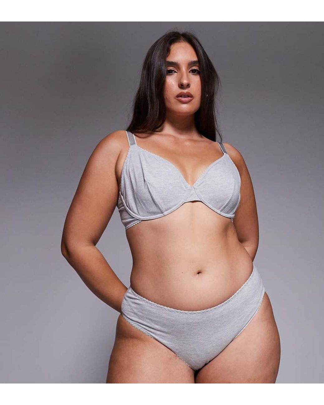 ASOS Asos Design Curve in het Gray