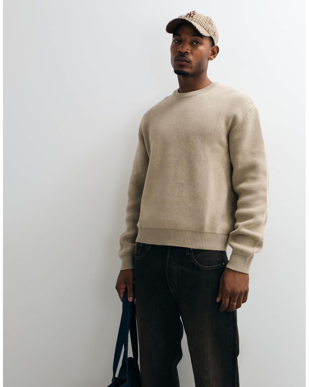 Weekday – pullover in Natural für Herren