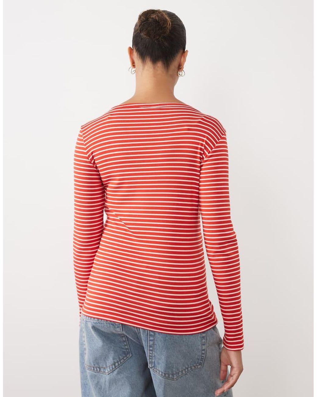 Mama.licious Red Mamalicious Maternity Long Sleeve T-shirt