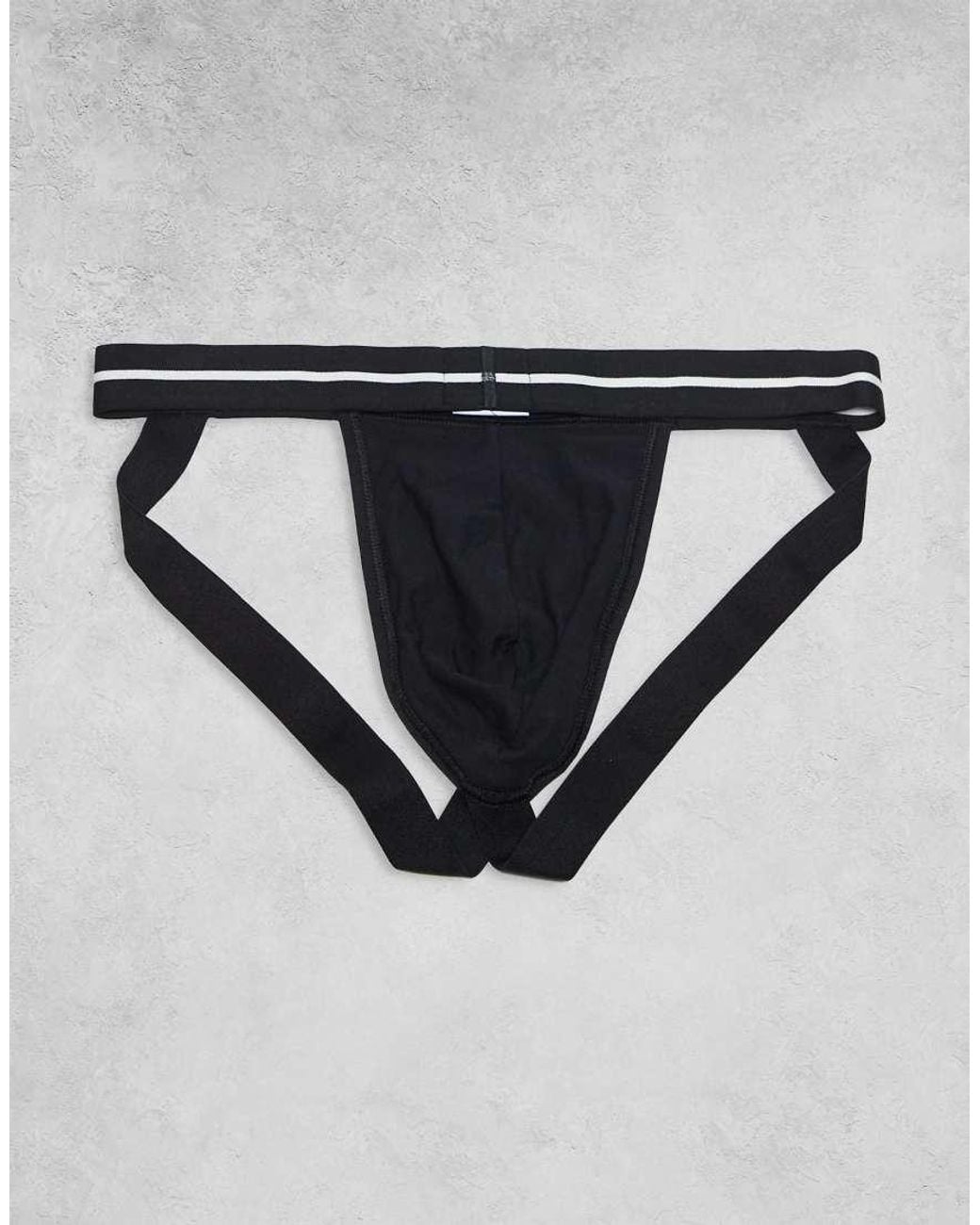 Boss White Bold 3 Pack Logo Waistband Jockstraps for men