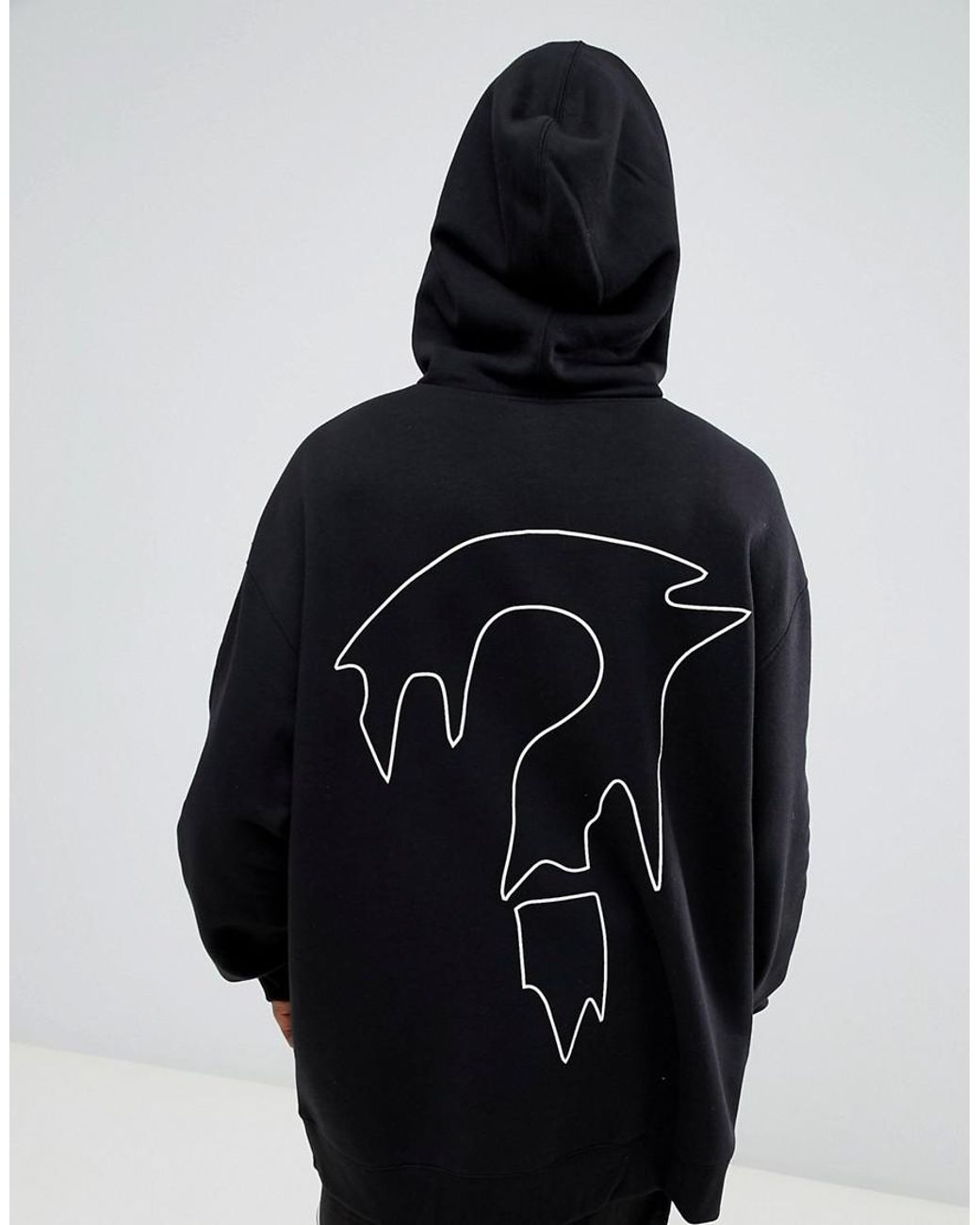 Cheap Monday Cynical Hoodie Black for Men | Lyst