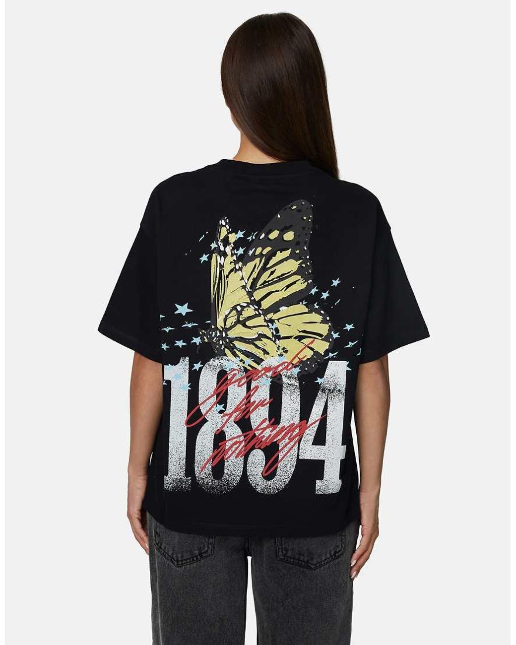 Good For Nothing Black Relaxed Fit Graphic Tee