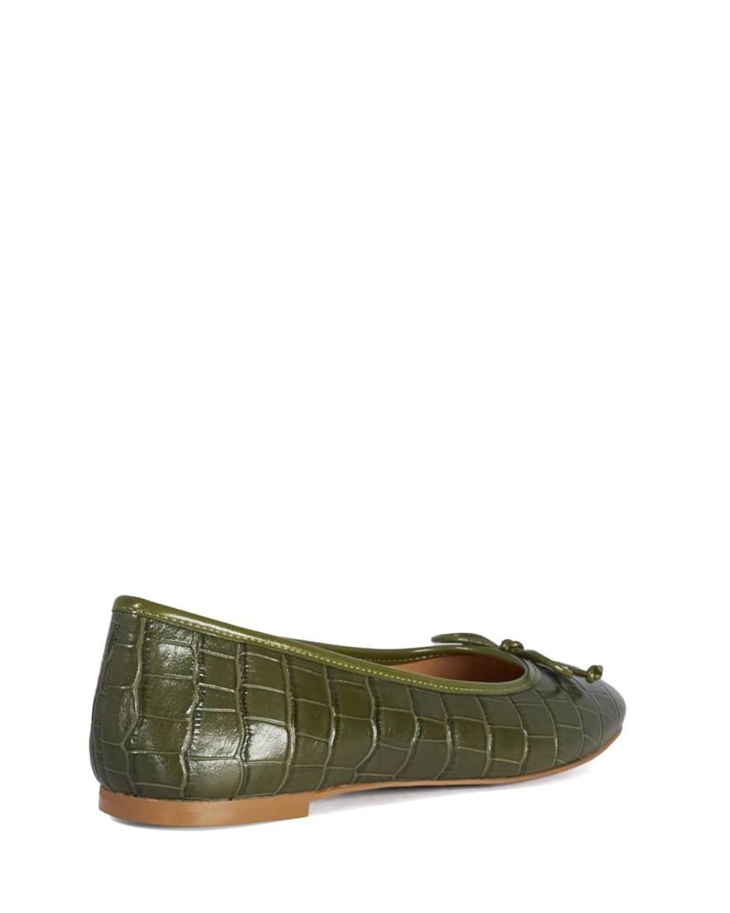 Dune Green Helenne Ballet Pumps