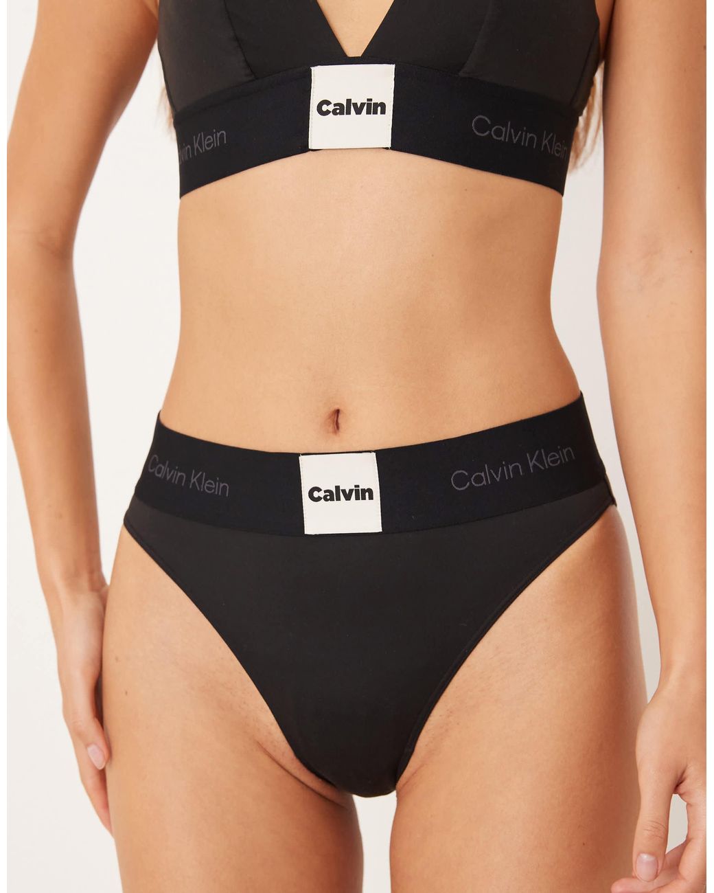 Modern - bas Calvin Klein en coloris Black