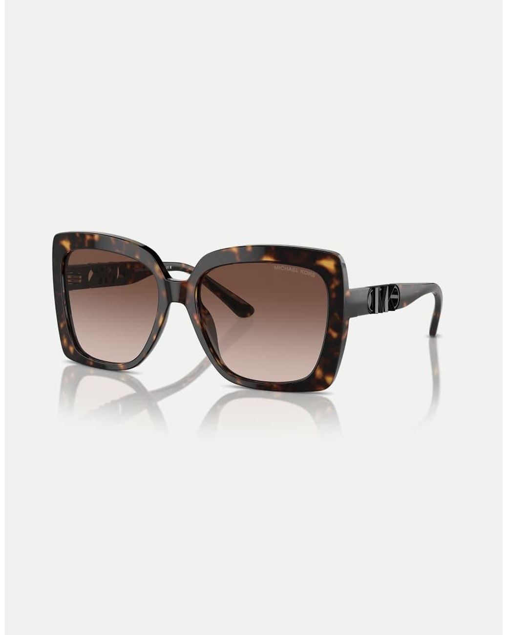 Michael Kors Brown Nice Square Sunglasses With Lens