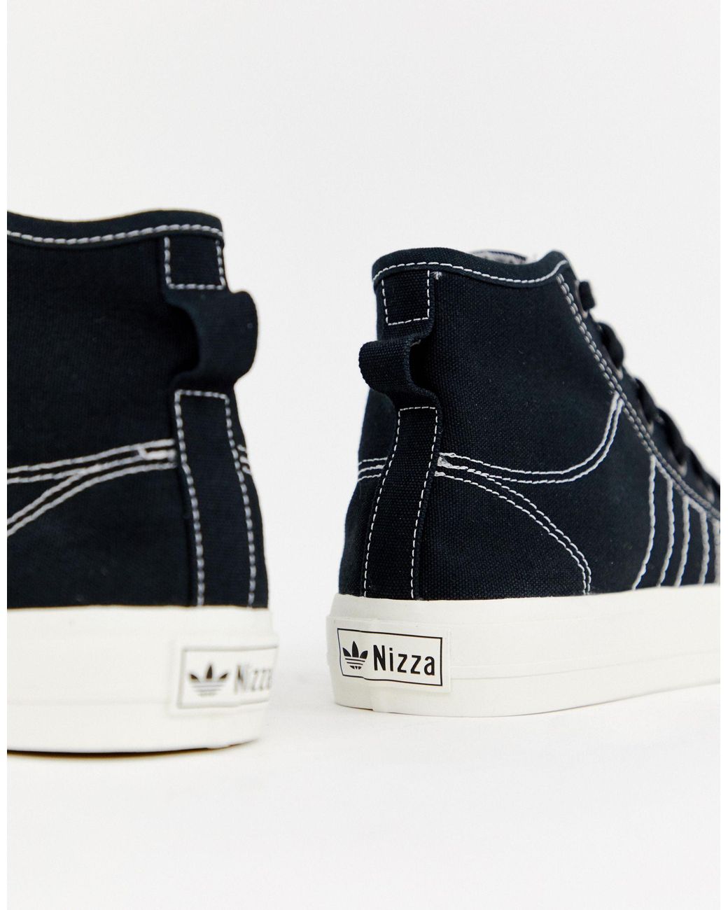 nizza high top shoes black