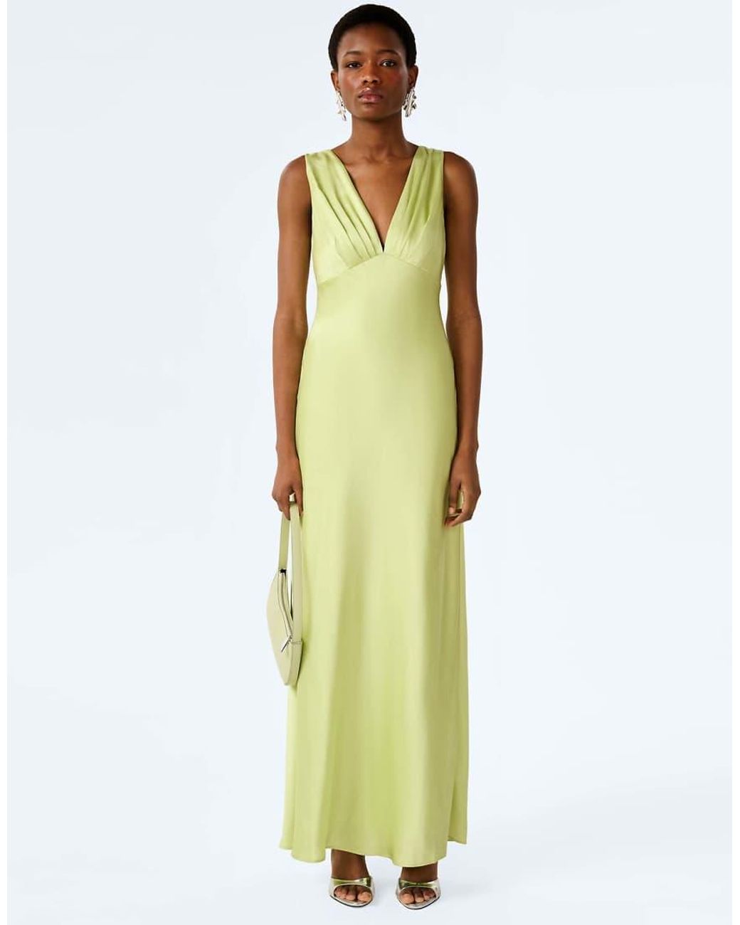 OMNES Green Casey Dress