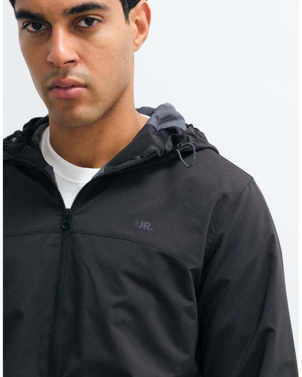 JJ Rebel Blue Light Jacket With Hood for men