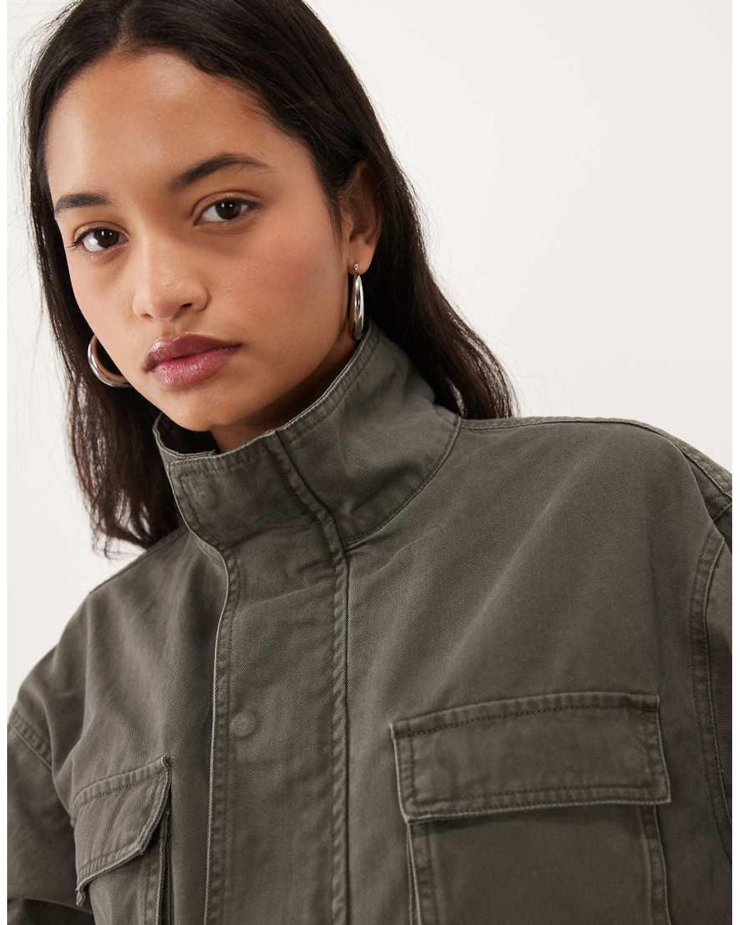 Cotton On Green Eavis Parker Jacket