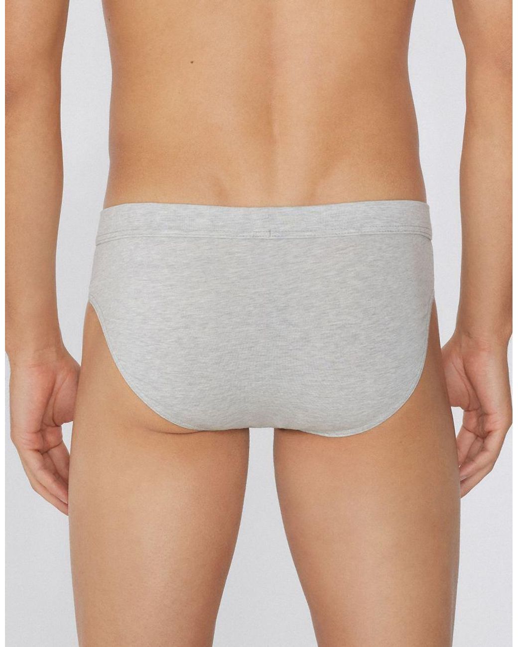 Tezenis White Stretch Cotton Briefs for men