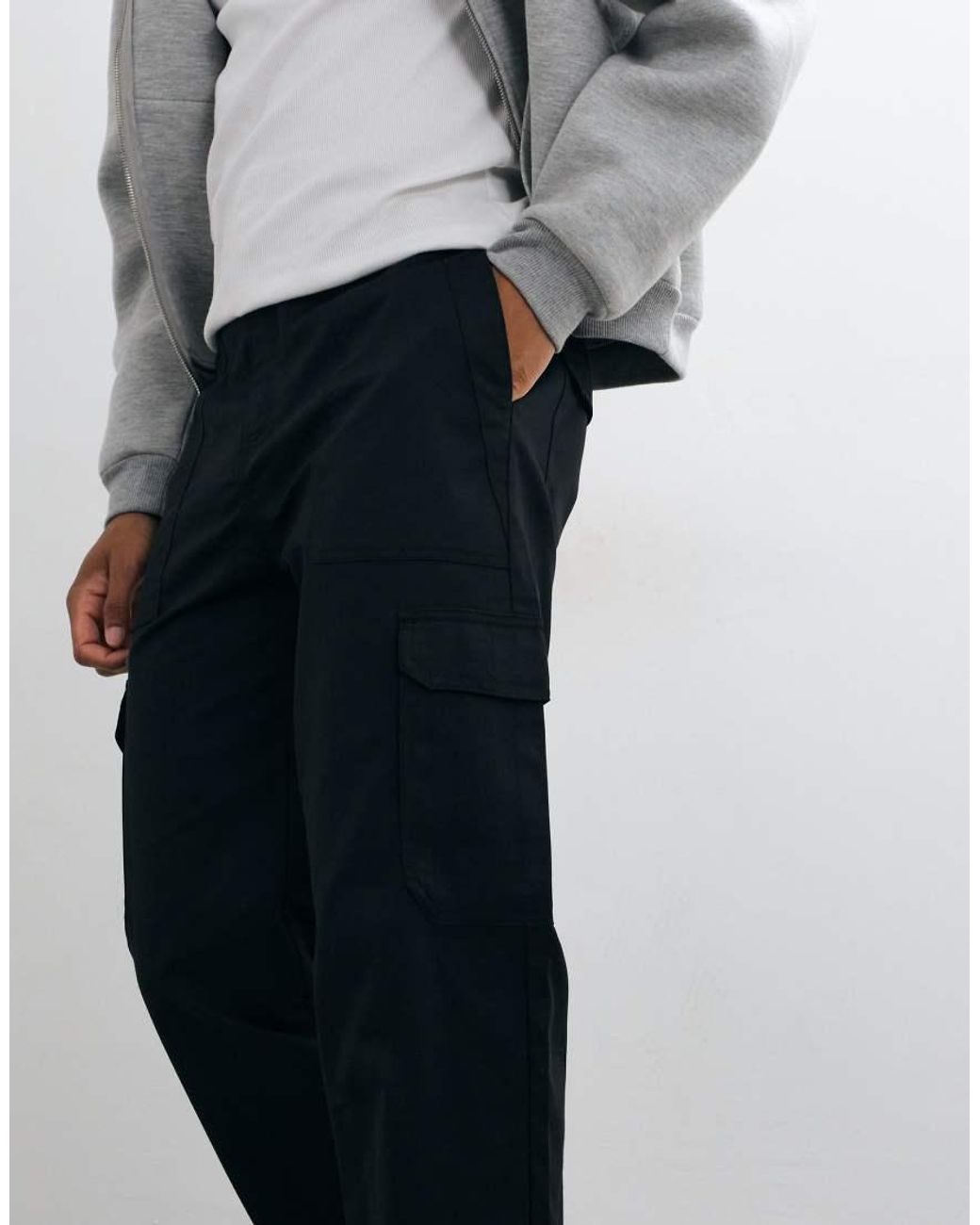Regatta Gray Essential Cargo Trousers for men