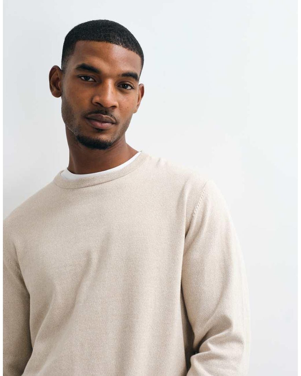 Jack & Jones Natural Essential Knit Jumper for men