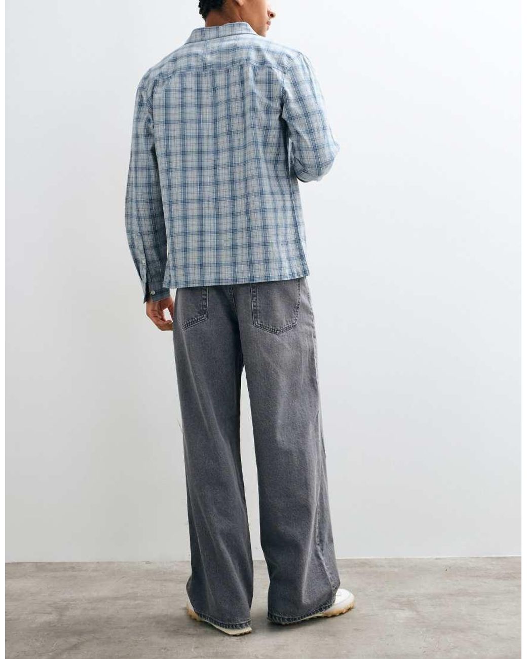 Only & Sons Blue Remi Wide Leg Jeans for men