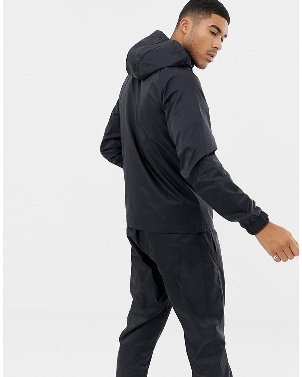 Nike Synthetic Woven Tracksuit Set in Black for Men | Lyst