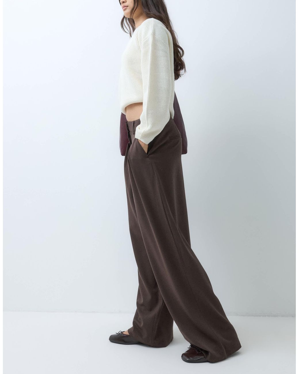 Pantalon ONLY en coloris White