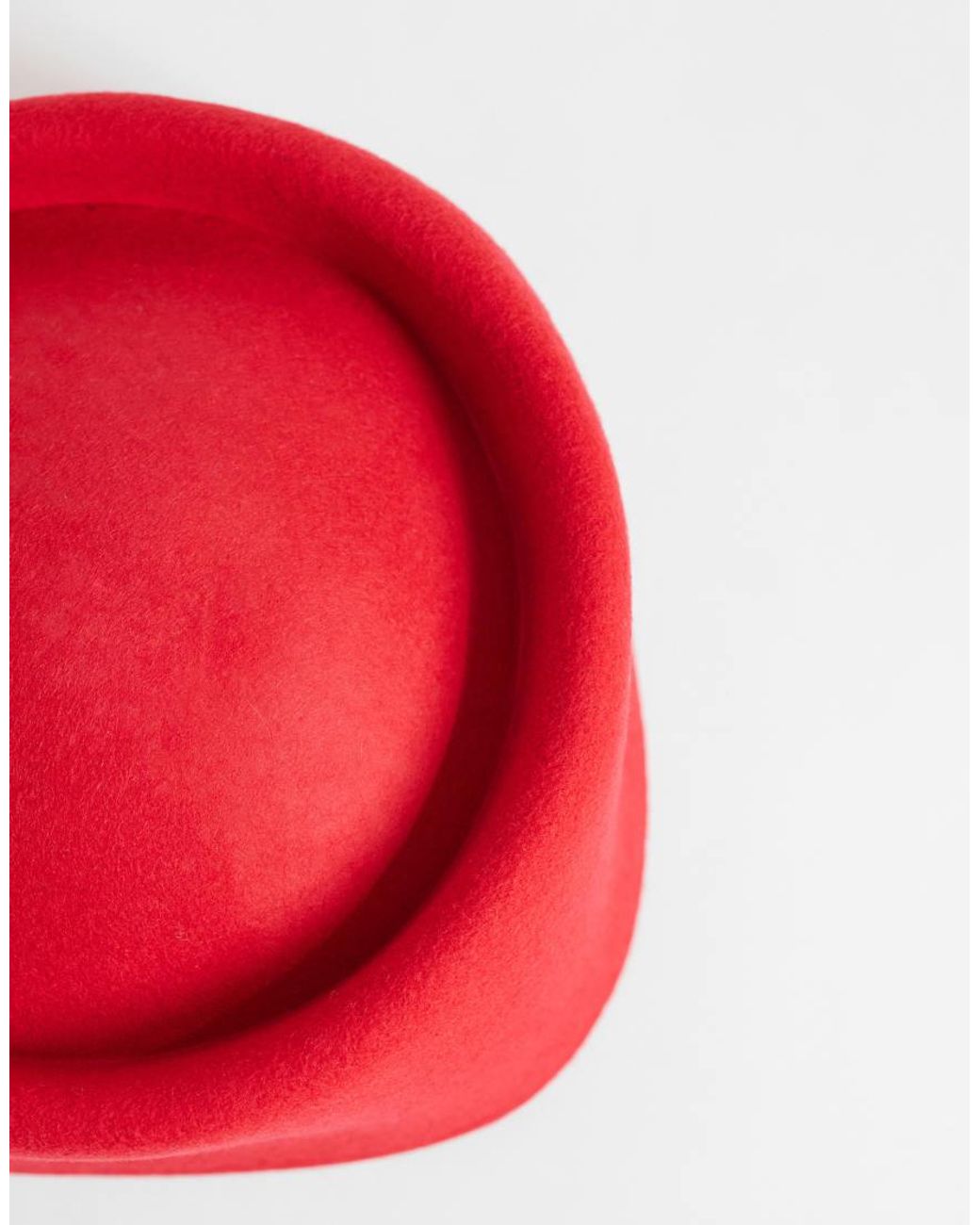 ASOS Red Pillbox Hat
