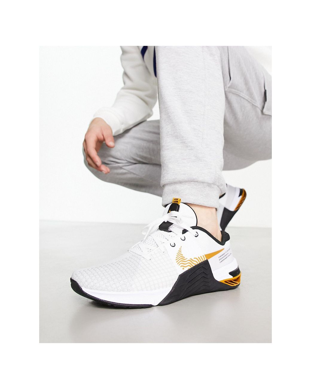 Nike Metcon 8 Trainers in White for Men | Lyst