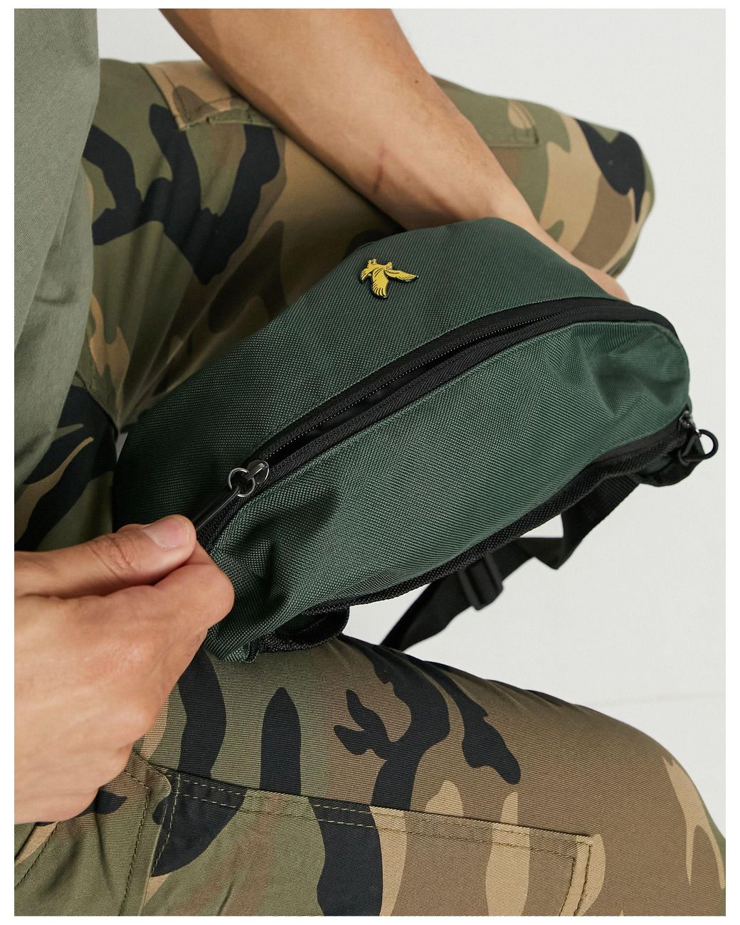 Sac banane bandouli re Lyle Scott pour homme en coloris Vert Lyst
