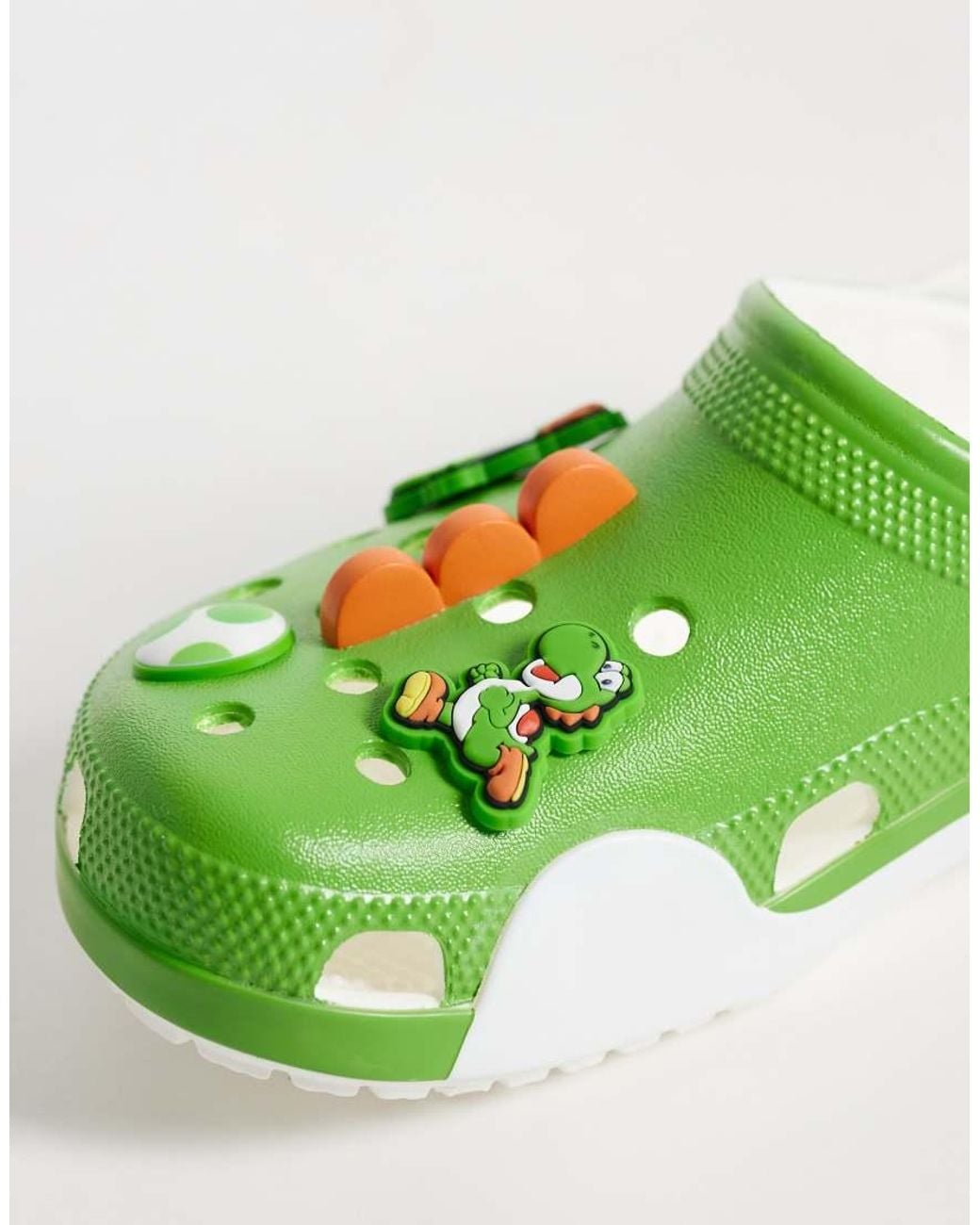 CROCSTM Green Yoshi Classic Clogs
