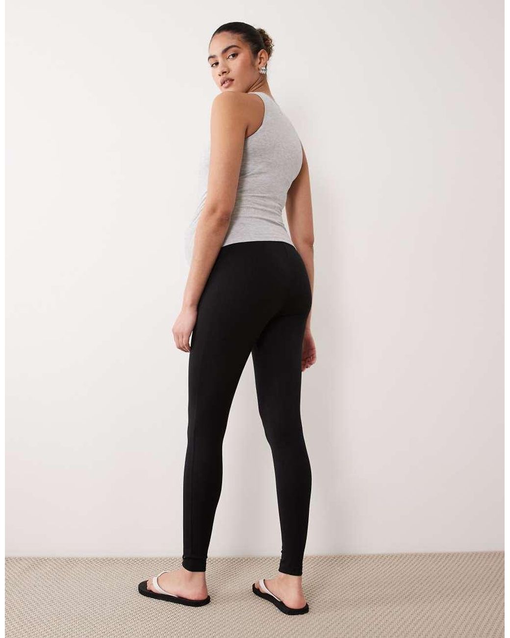 ASOS Black Asos Design Maternity Soft Touch Legging