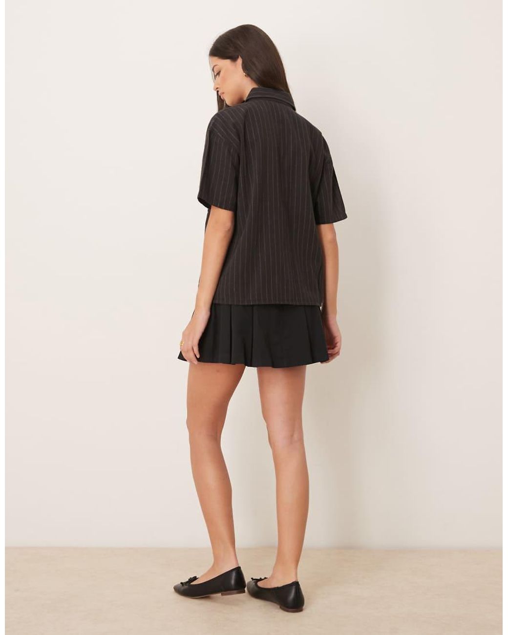 Dickies Black Unionville Pleated Work Skirt