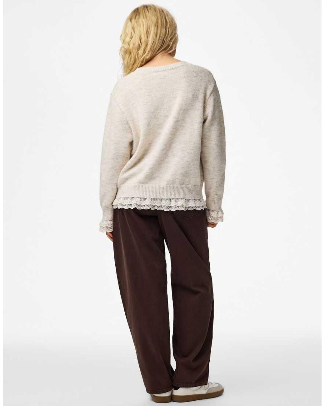 Pieces Natural Jumper