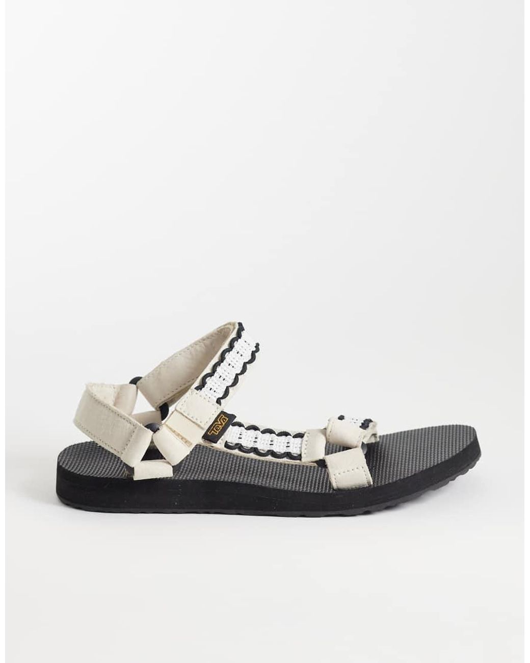 Teva Black Original Universal Cordcraft Sandals