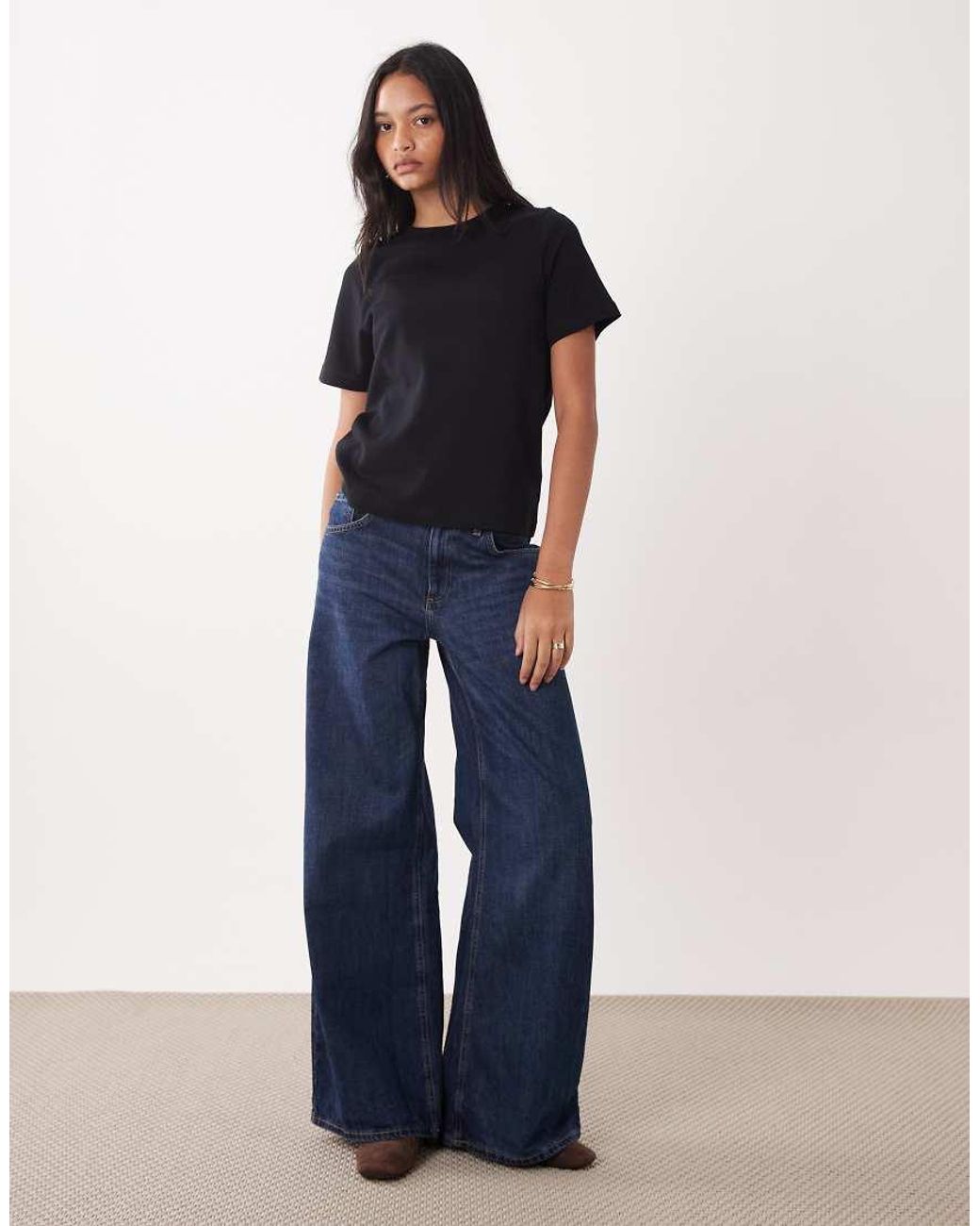 New Look Blue Premium Girlfriend Tee