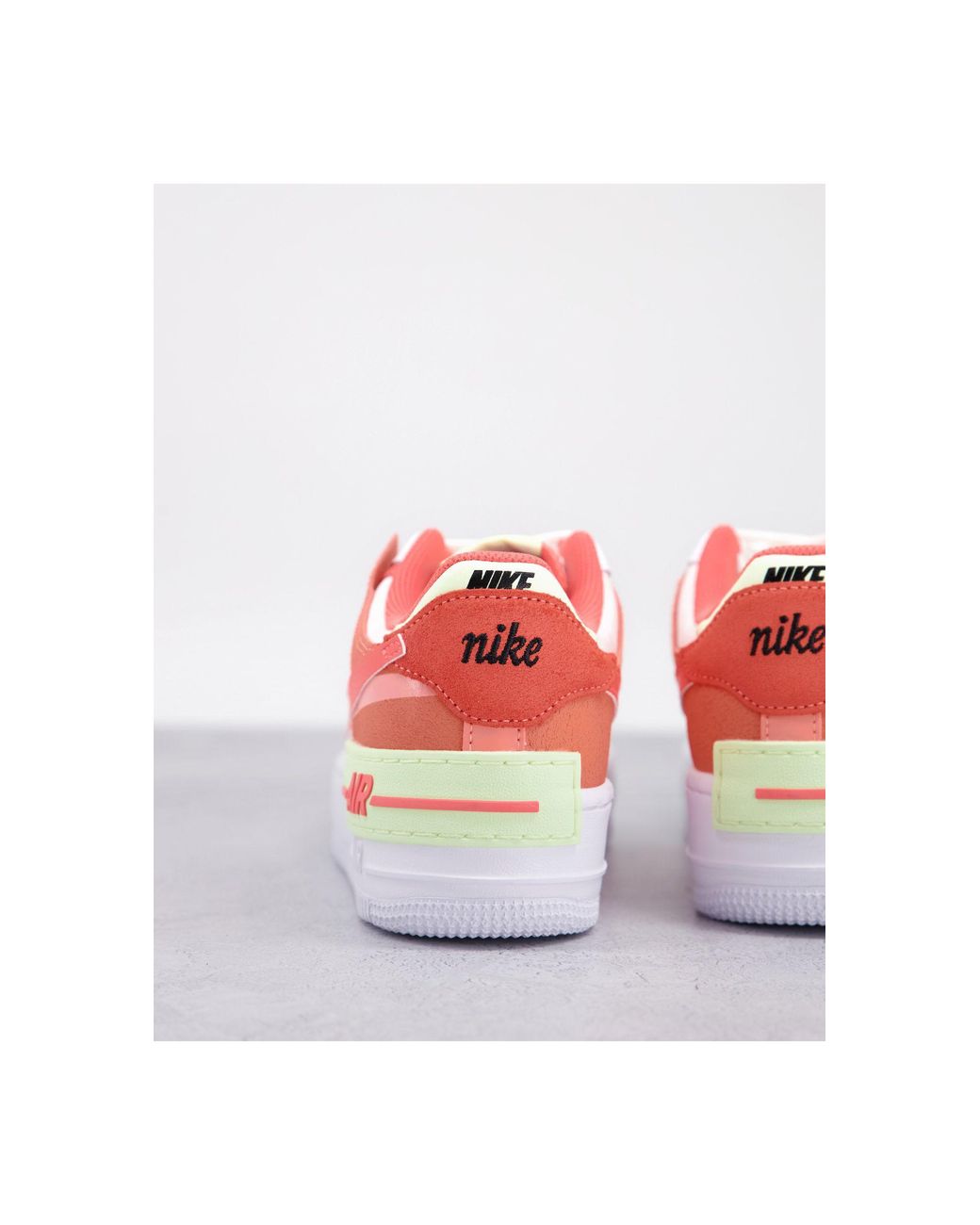 air force 1 shadow white coral