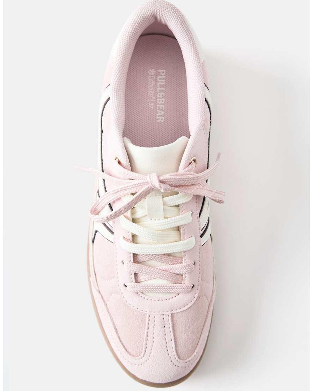 Pull&Bear Pink Retro Trainers