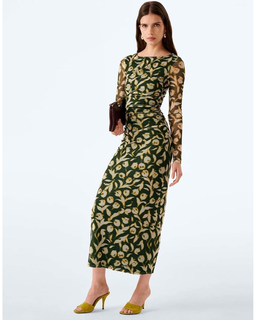 OMNES Green Hollis Dress