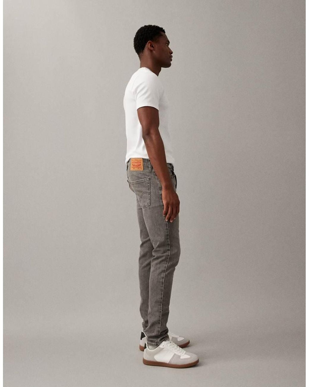 Levi's Gray 510 Skinny Jeans for men